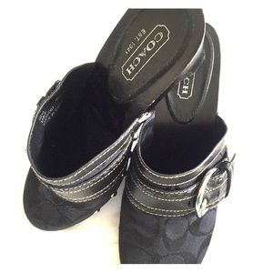 Coach Clogs - Size 8